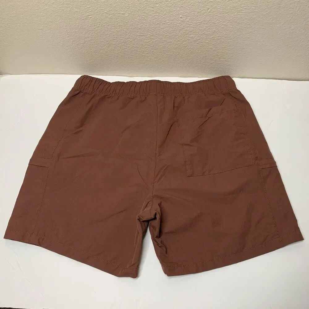 Cotton On Brown Shorts Men's Small Polyamide Stretch Cargo Pockets